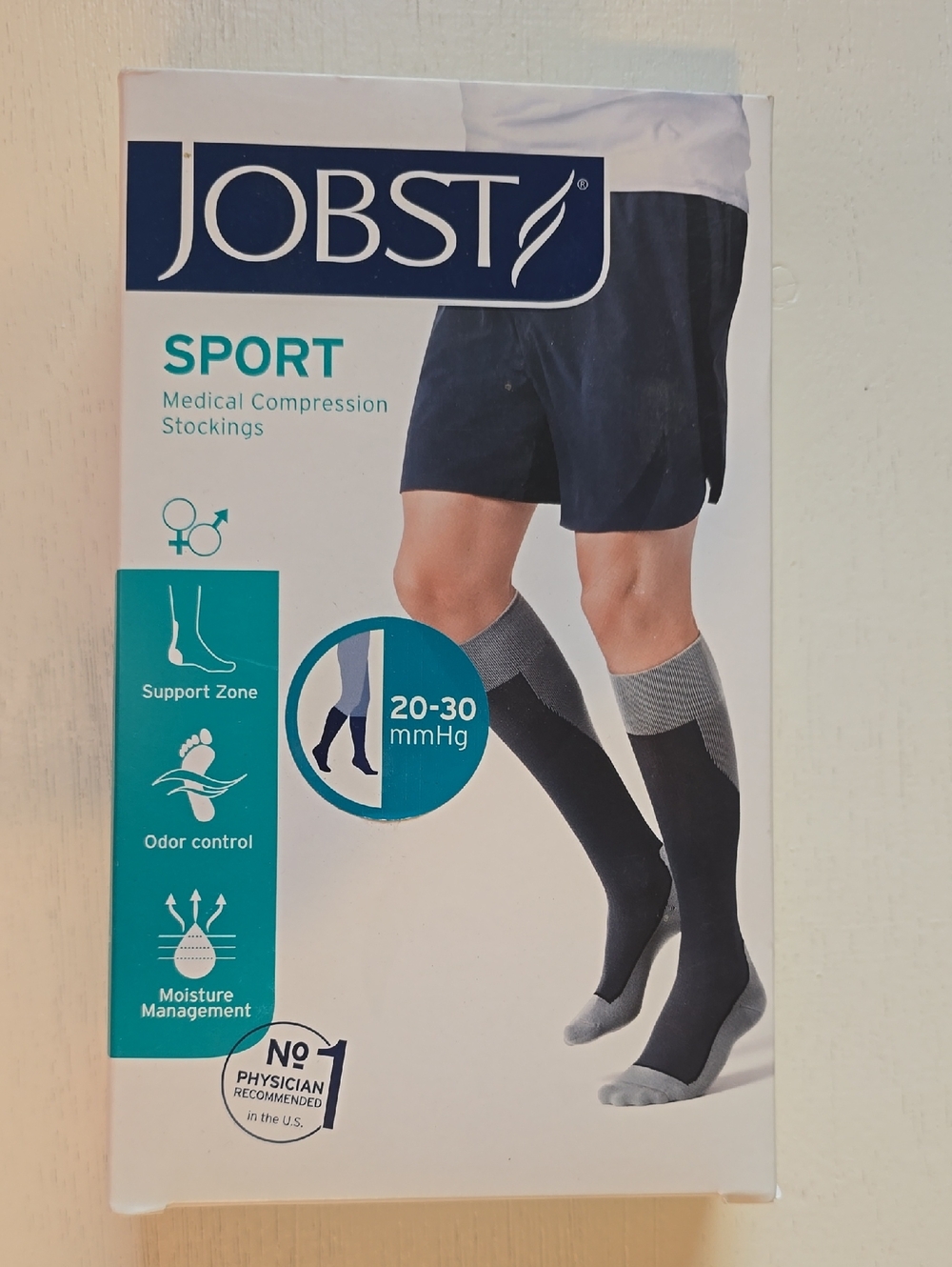 JOBST Sport Medical Compression Knee-High Socks 20-30mmhg